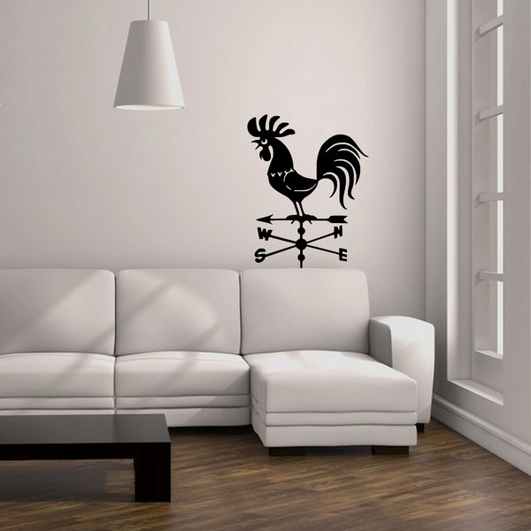 Exemple de stickers muraux: Girouette